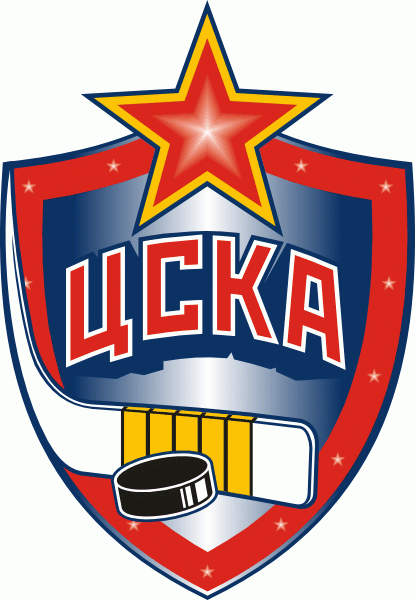 HC CSKA Moscow 2008 Primary Logo vinyl decal